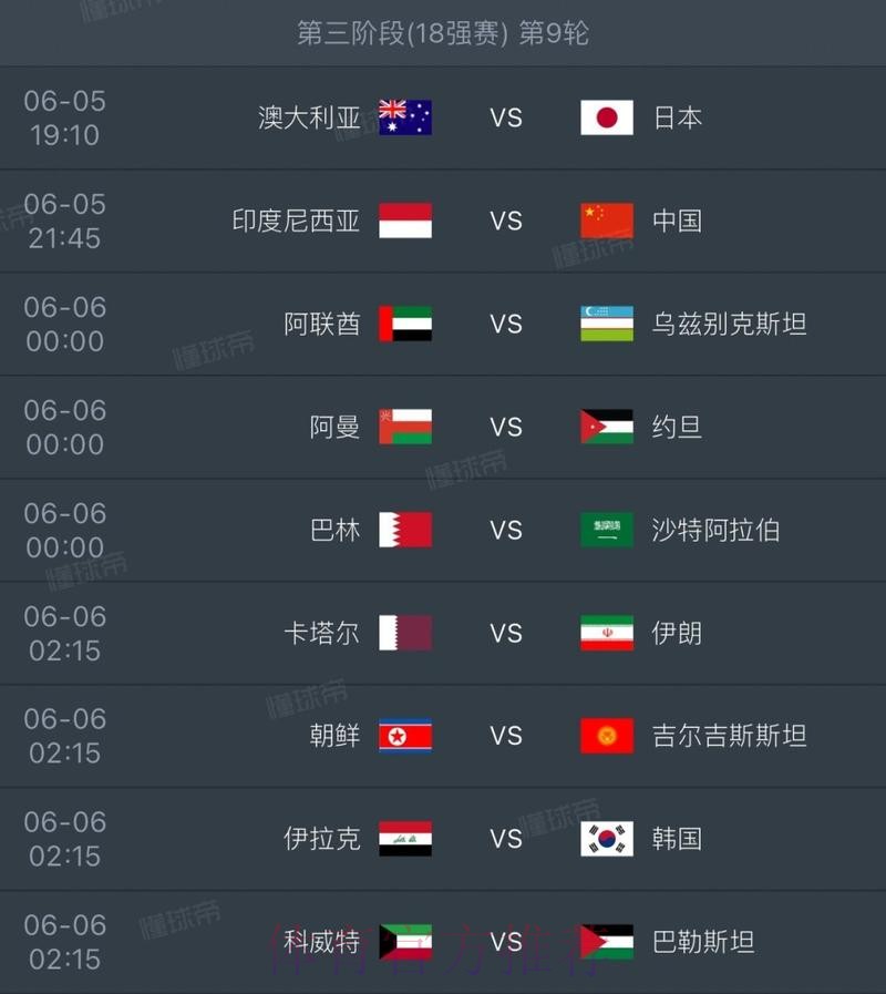 2026世界杯每日赛程怎么看